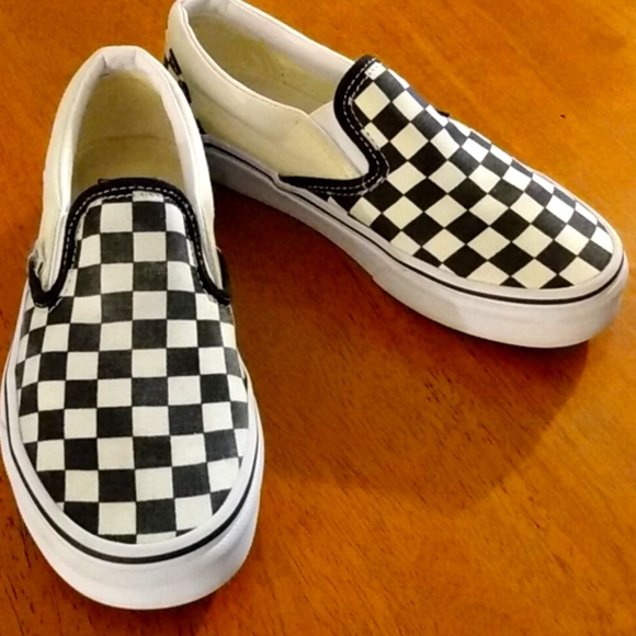 Classic Vans Black & White Checkerboard Sneaker - Picture 8 of 8